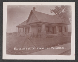 "Residence R. A. Prentice, Tucumcari"