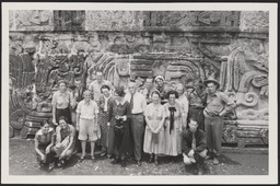 School of American Research class of 1936, Xochicalco, Mexico