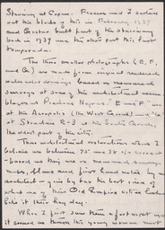 Letter from Sylvanus Morley to Elizabeth White, page 3