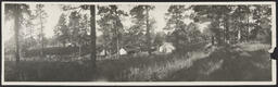 Field camp at Puye Cliff Dwellings, New Mexico