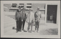 Edgar L. Hewett, A. L. Flagg, Dr. A.E. Douglass, Howard W. Estill, Tucson, Arizona